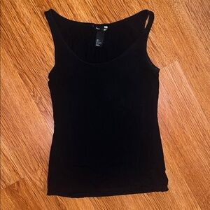 H&M Classic Black Tank Top
